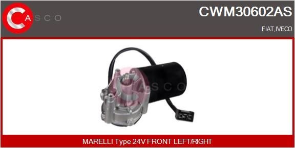 CASCO 24V, Front, for left-hand/right-hand drive vehicles Windscreen wiper motor CWM30602AS buy