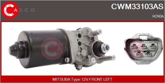 Honda ACCORD Wiper motor CASCO CWM33103AS cheap