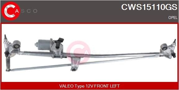 CASCO CWS15110GS OPEL ZAFIRA 2012 Windscreen wiper linkage