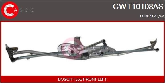 CASCO CWT10108AS Windscreen wiper linkage VW Sharan 7n 2.0 TDI 177 hp Diesel 2020 price