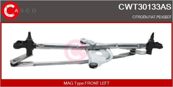 CASCO CWT30133AS Wiper Linkage for left-hand drive vehicles, Front