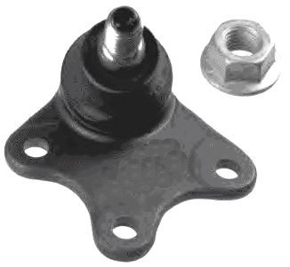 DENCKERMANN Front Axle Right, Lower Suspension ball joint D110115 buy