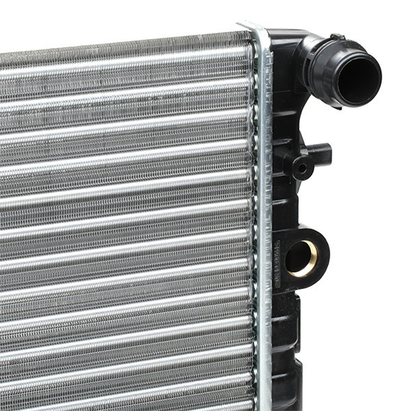 VALEO TA114C Engine radiator Aluminium, 635 x 415 x 23 mm, with coolant regulator, Mechanically jointed cooling fins