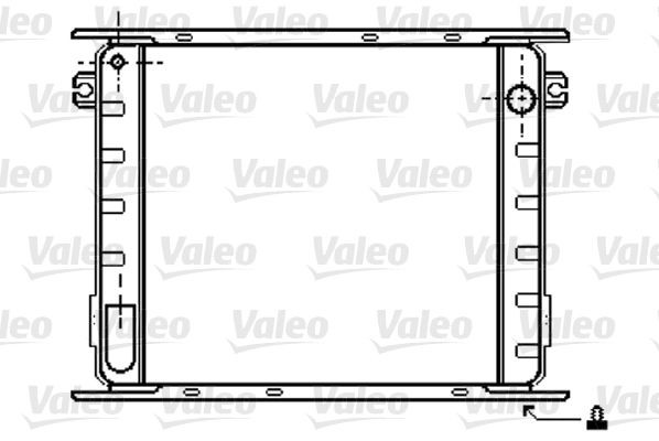 VALEO 733405 Kühler, Motorkühlung für IVECO Zeta LKW in Original Qualität