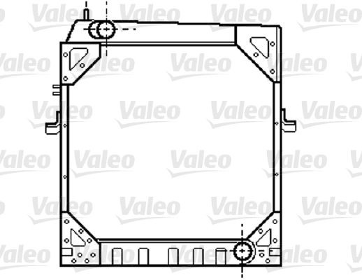 VALEO 733406 Kühler, Motorkühlung für IVECO TurboStar LKW in Original Qualität