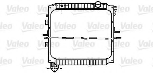 VALEO 733407 Kühler, Motorkühlung für IVECO P/PA LKW in Original Qualität