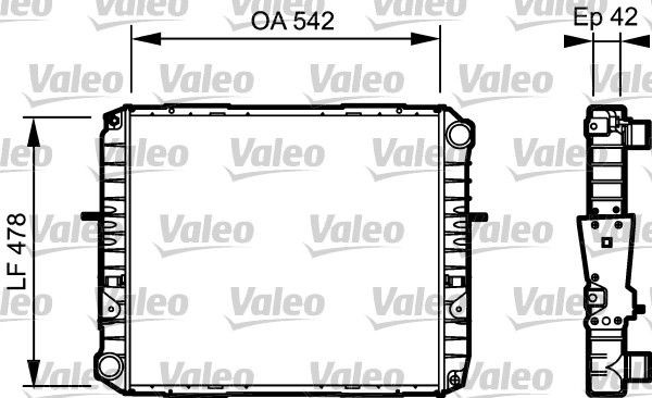 733483 VALEO Kühler, Motorkühlung für IVECO online bestellen