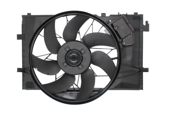 THERMOTEC D8M005TT Fan, radiator Ø: 475 mm, 12V, 440W, with radiator fan shroud, with control unit
