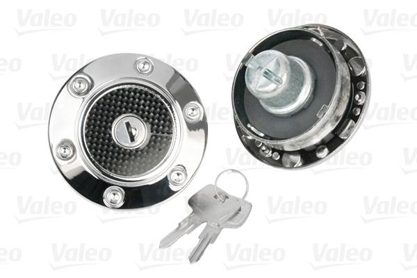 VALEO 745389 Fuel cap with key, chrome, with breather valve