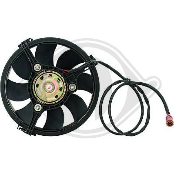 DIEDERICHS DCL1037 Radiator cooling fan Audi A6 C5 Saloon RS6 4.2 quattro 450 hp Petrol 2003 price