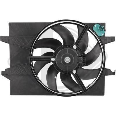 DIEDERICHS DCL1107 Fan, radiator 1475302