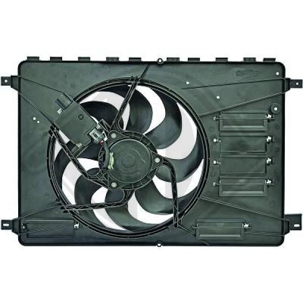 DIEDERICHS DCL1124 Ford KUGA 2016 Air conditioner fan