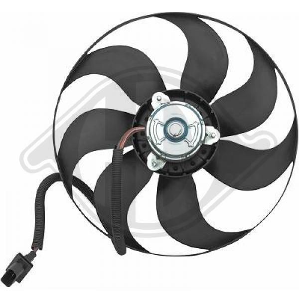 DIEDERICHS DCL1211 Fan, radiator 6H0.959.455