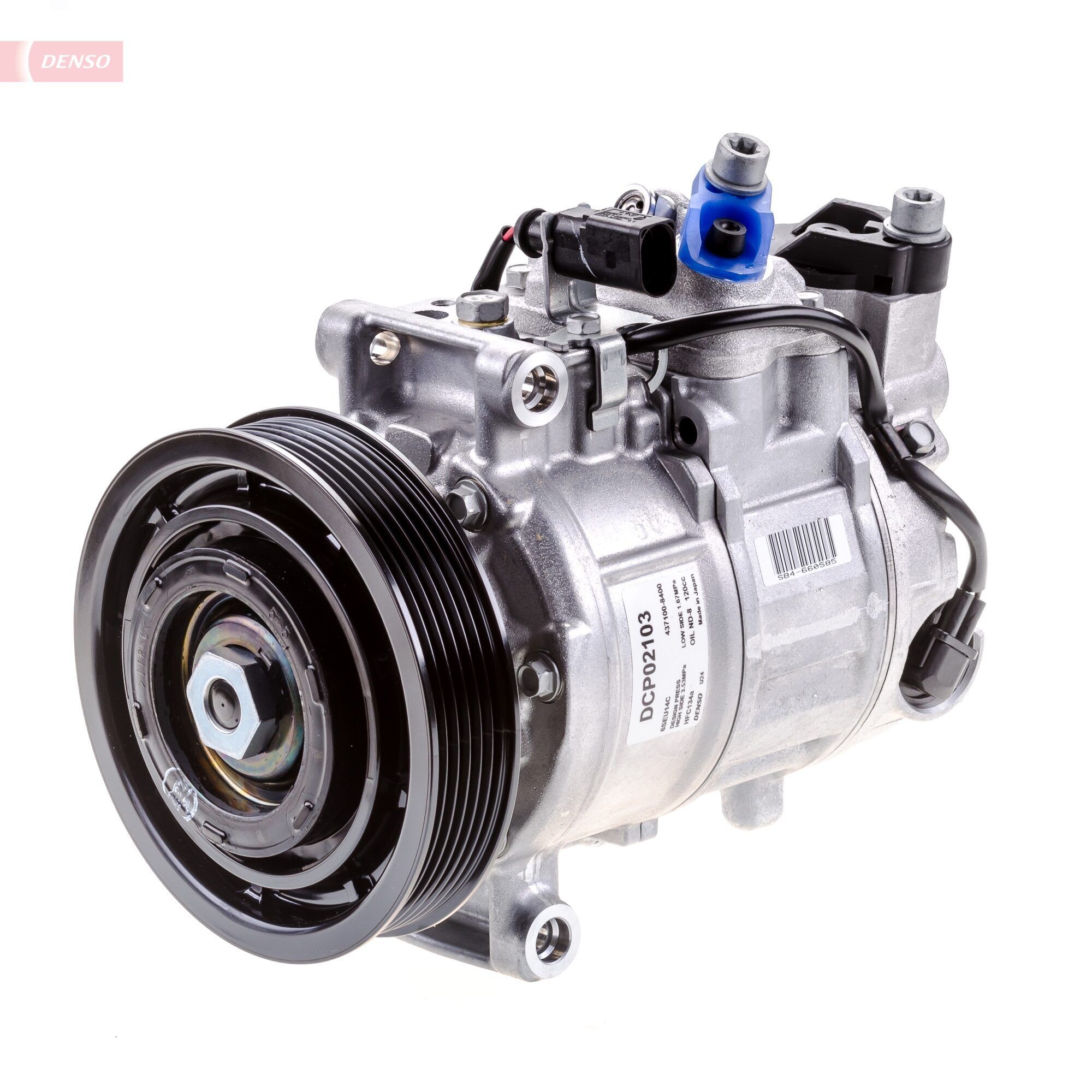 Great value for money - DENSO Air conditioning compressor DCP02103