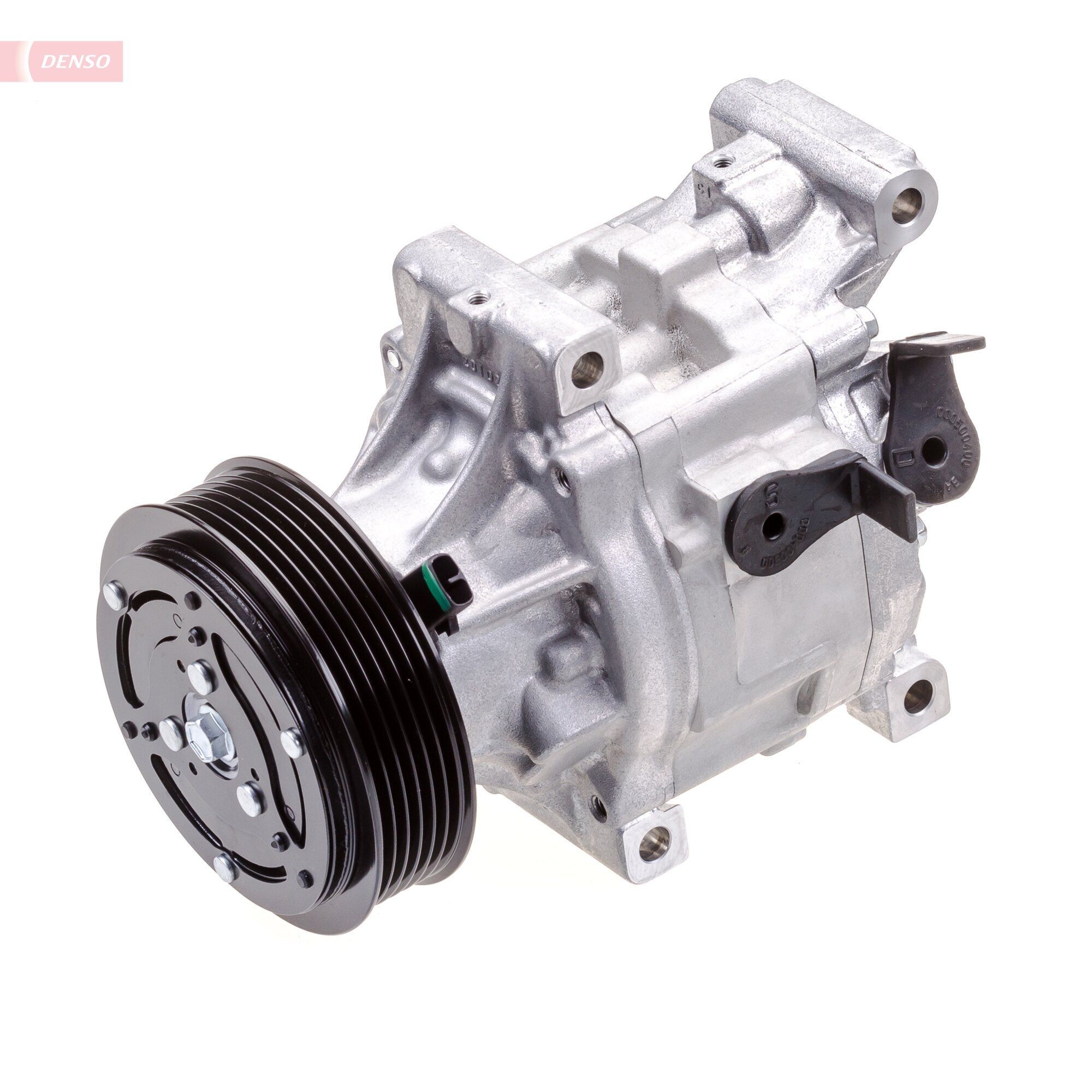 DENSO DCP09060 Air conditioning compressor SCSC06, 12V, PAG 46 YF, R 134a, R 1234yf, with magnetic clutch