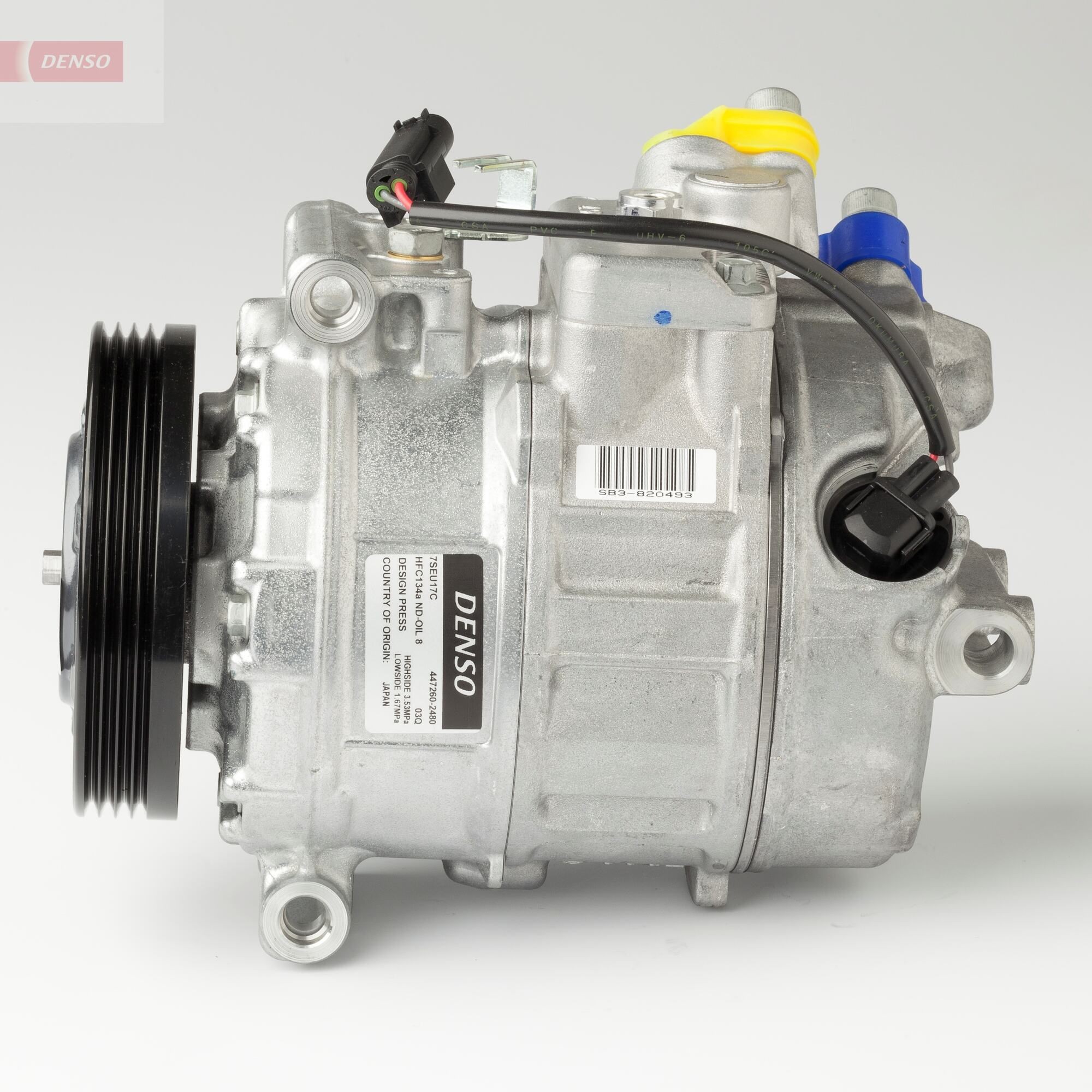 Air conditioning compressor DCP21017 from DENSO