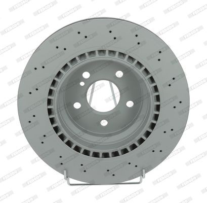 FERODO PREMIER DDF1669C-1 Brake disc 330x26mm, 5, perforated/vented, Coated
