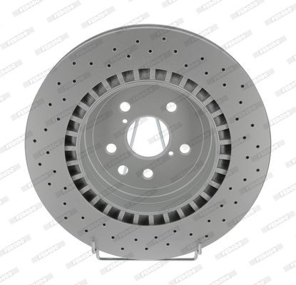 FERODO PREMIER DDF1863C-1 Brake disc 345x28mm, 5, Vented, Coated