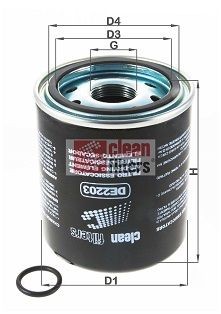 CLEAN FILTER DE2203 Lufttrocknerpatrone, Druckluftanlage für SCANIA 4 - series LKW in Original Qualität
