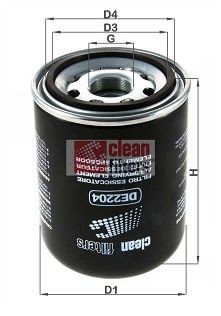 CLEAN FILTER DE2204 Air Dryer, compressed-air system 1 872 122