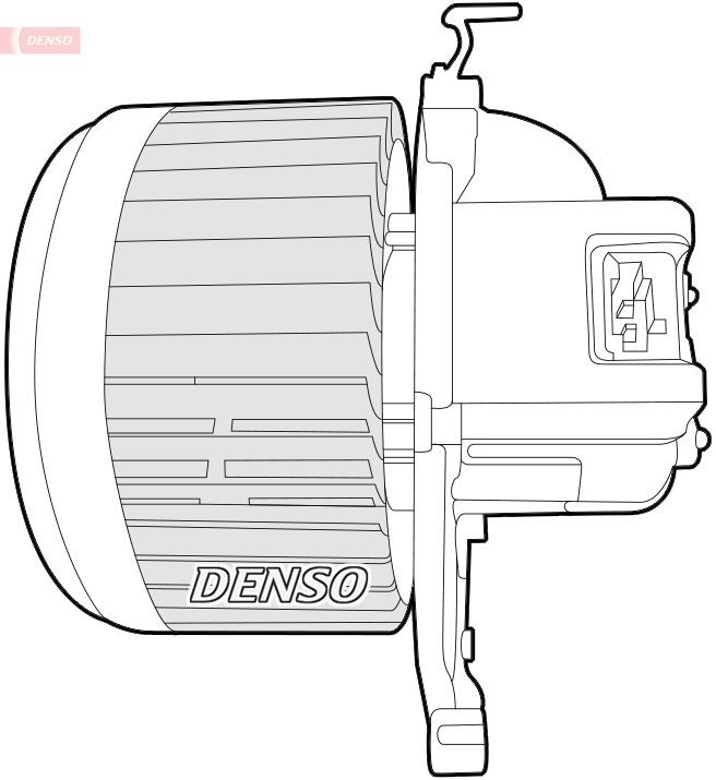 DENSO Heater blower motor DEA07019 buy online