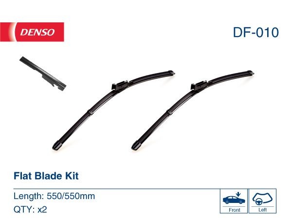 DENSO Wipers rear and front A6 C6 new DF-010