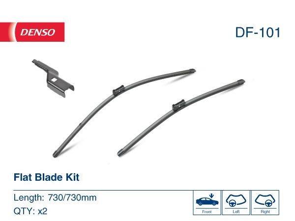 DENSO Flat 730/730 mm, Beam Wiper blades DF-101 buy