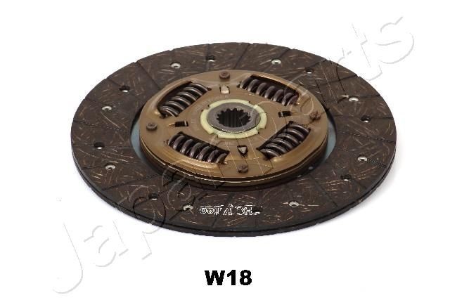 JAPANPARTS DF-W18 Clutch Disc 236mm, Number of Teeth: 14
