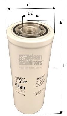 CLEAN FILTER DH5806 Oil filter 58/118020