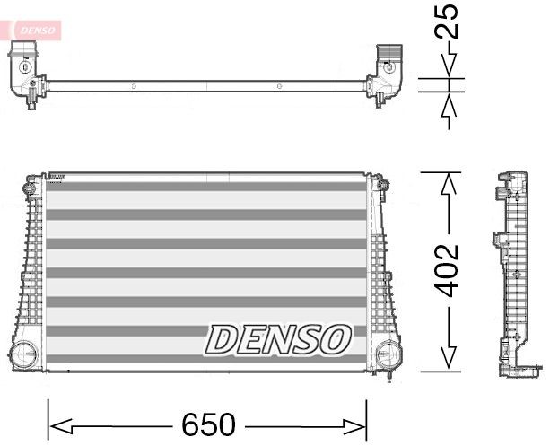 DENSO DIT06003 JEEP Turbo intercooler