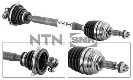 Dacia SANDERO Drive axle shaft 11022437 SNR DK55.009 online buy