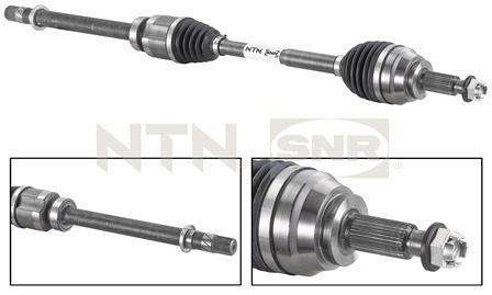 SNR Axle shaft rear and front Renault Megane 4 new DK55.027
