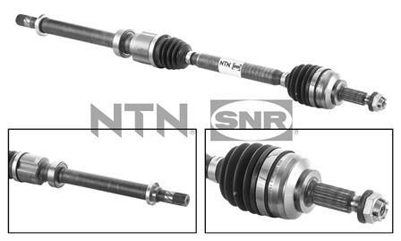 SNR Front Axle Right, 925mm Length: 925mm, External Toothing wheel side: 23 Driveshaft DK55.048 buy