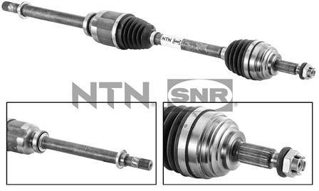 SNR DK55.124 Drive shaft 7701209242