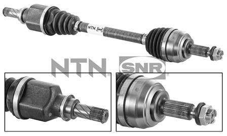 SNR DK55.141 Drive shaft 7701209354