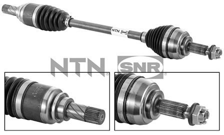 SNR Front Axle Right, 665mm Length: 665mm, External Toothing wheel side: 23 Driveshaft DK55.156 buy