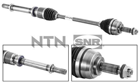 SNR Front Axle Right, 914mm Length: 914mm, External Toothing wheel side: 23 Driveshaft DK55.157 buy