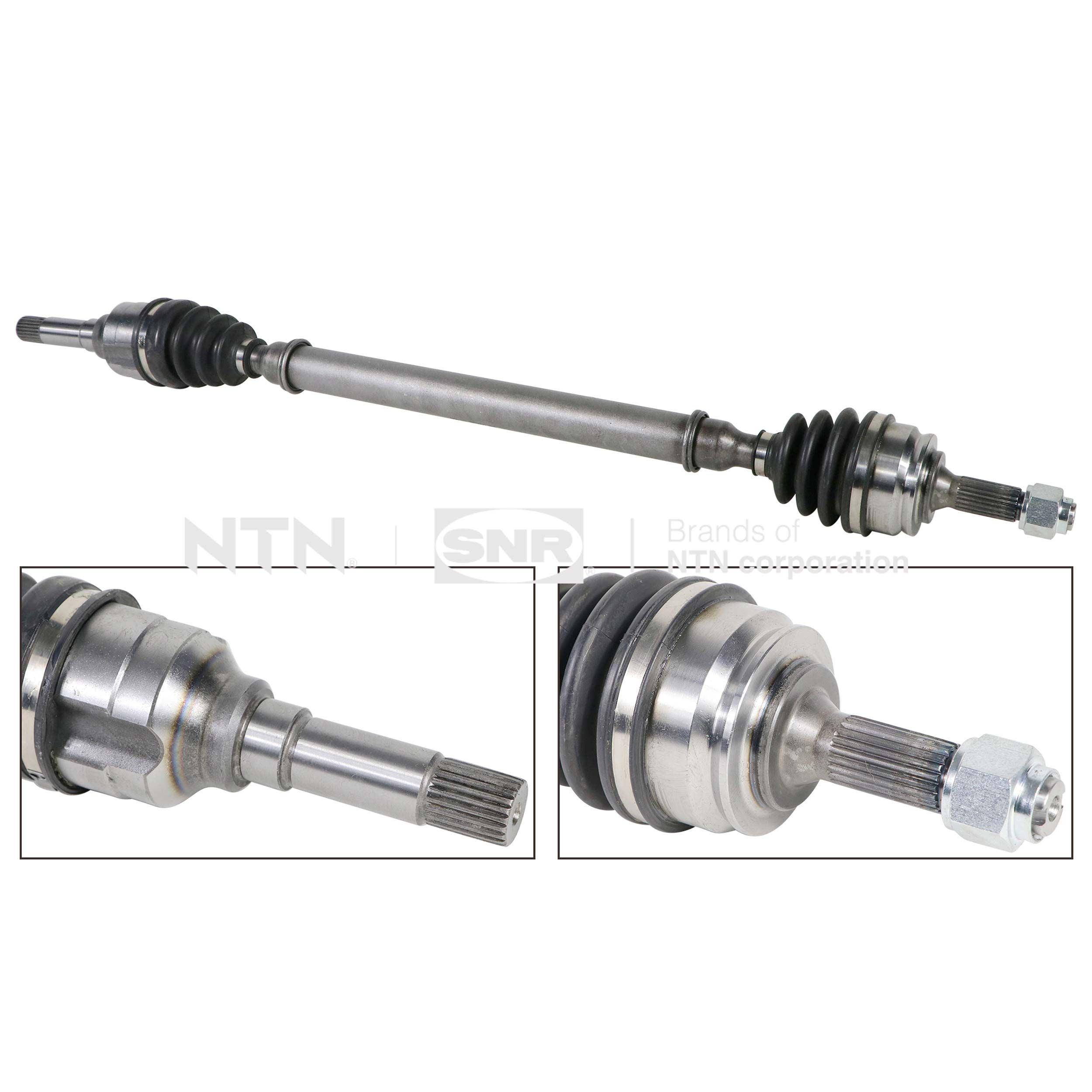 SNR Front Axle Right, 884, 868mm Length: 884, 868mm, External Toothing wheel side: 21 Driveshaft DK66.002 buy