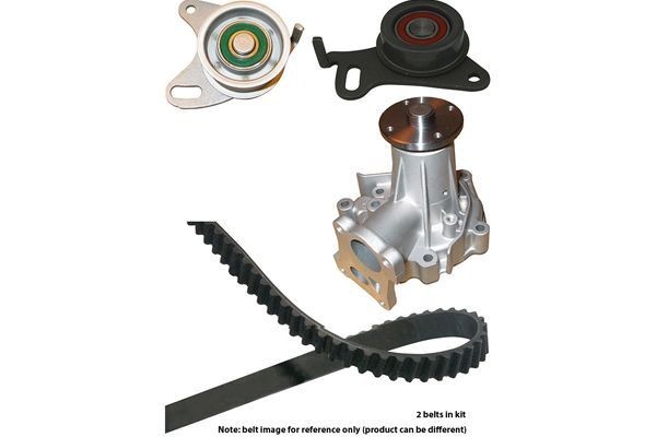 Hyundai GALLOPER Water pump and timing belt kit KAVO PARTS DKW-5511 cheap