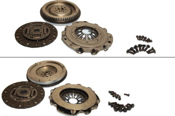 KAWE with clutch pressure plate, with clutch disc, with flywheel, with bolts, 240mm Ø: 240mm Clutch replacement kit DMV195M buy