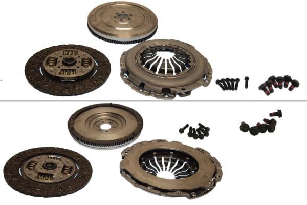KAWE with clutch pressure plate, with clutch disc, with flywheel, with bolts, 240mm Ø: 240mm Clutch replacement kit DMV217M buy