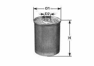 CLEAN FILTER DN220 Fuel filter 124217