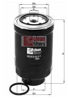 CLEAN FILTER DN287/A Fuel filter SH0213480A