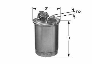 CLEAN FILTER DN 829 Fuel filter SEAT experience and price