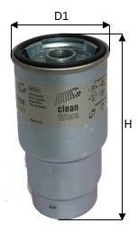 CLEAN FILTER DN1918 Fuel filter Spin-on Filter