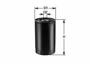 CLEAN FILTER Spin-on Filter Height: 146mm Inline fuel filter DN1926 buy