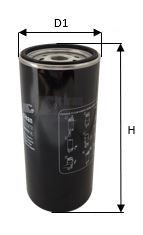CLEAN FILTER DNW2515 Kraftstofffilter für MERCEDES-BENZ ATEGO 2 LKW in Original Qualität