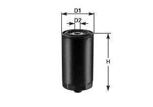 CLEAN FILTER DO236/D Oil filter A 1H4123
