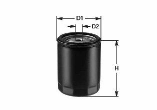 Oil filters CLEAN FILTER M 16 X 1,5, Spin-on Filter, Main Stream Filtration - DO 241