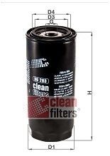 CLEAN FILTER DO263 Oil filter 001 184 9601